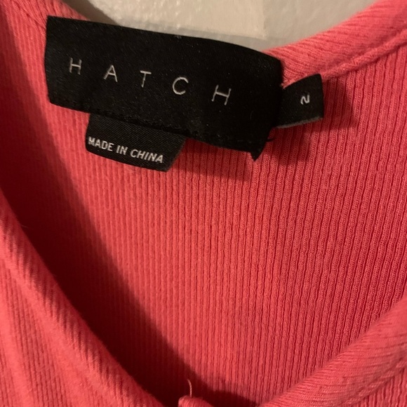 Hatch maternity softest ribbed tank nursing dress pink rose 2 medium - Picture 6 of 8